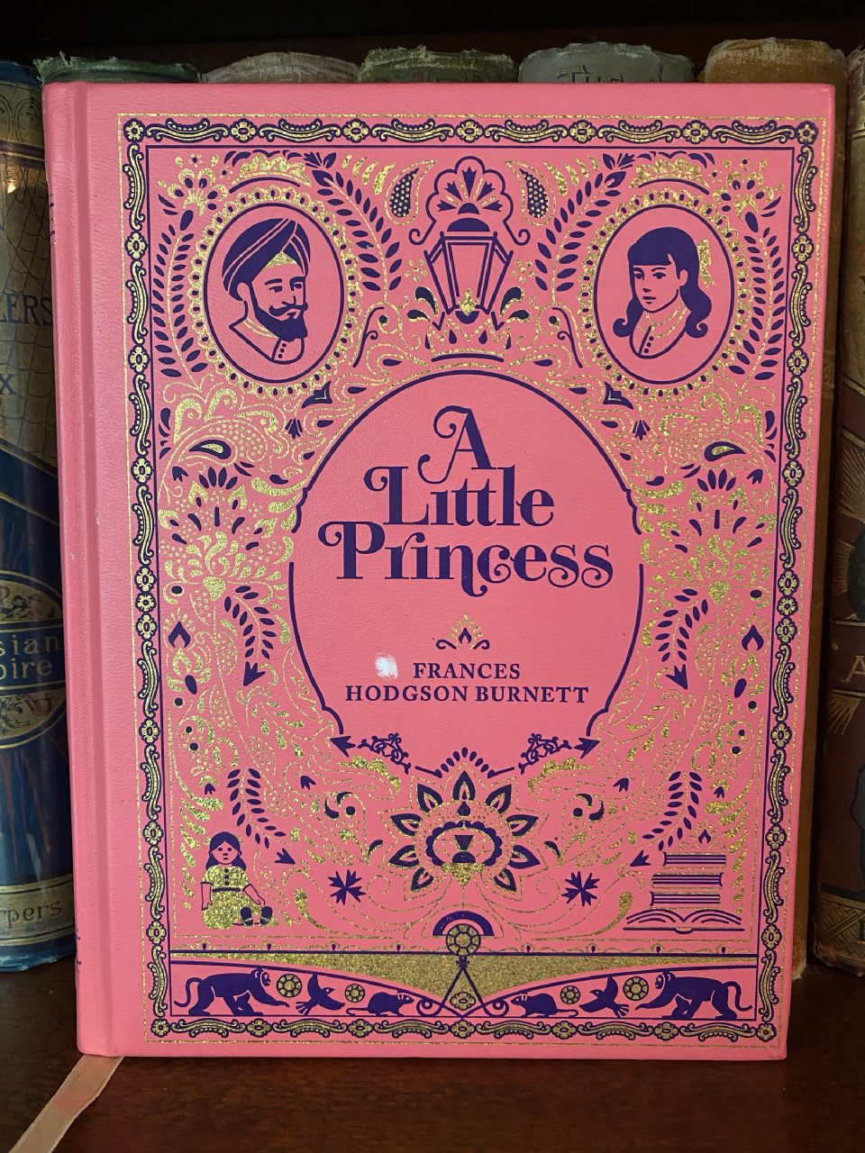 Front cover of Drew's copy of A Little Princess