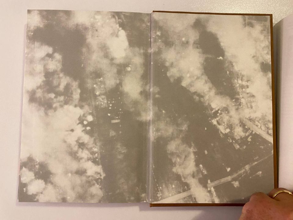Illustration of Drew's copy of Apocalypse 1945: The Destruction of Dresden