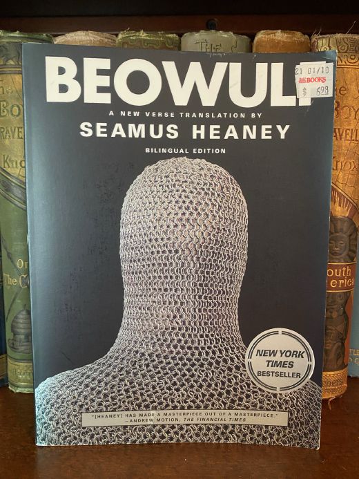 Cover of Drew's copy of Beowulf