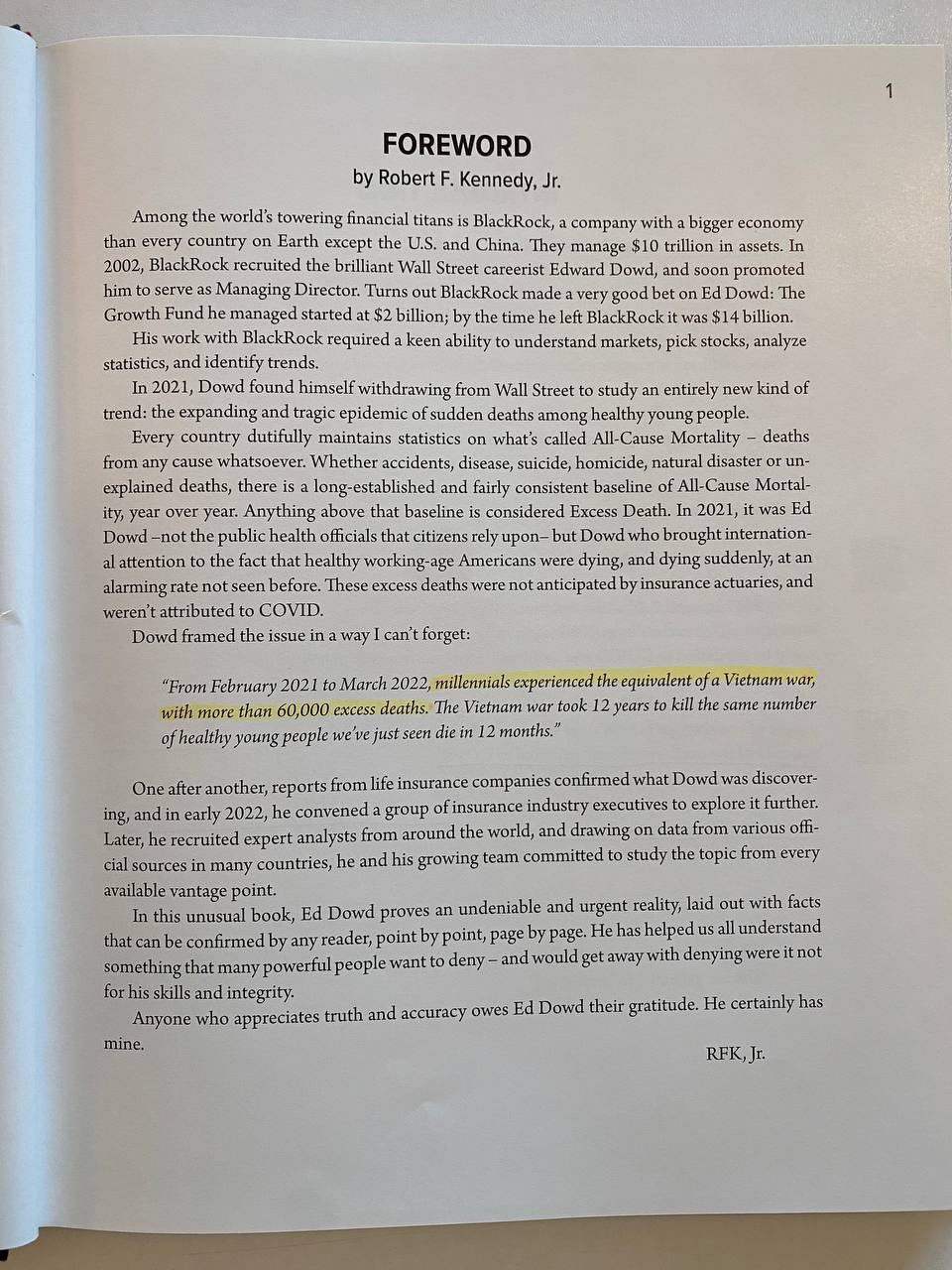 Physical detail of Drew's copy of "Cause Unknown"
