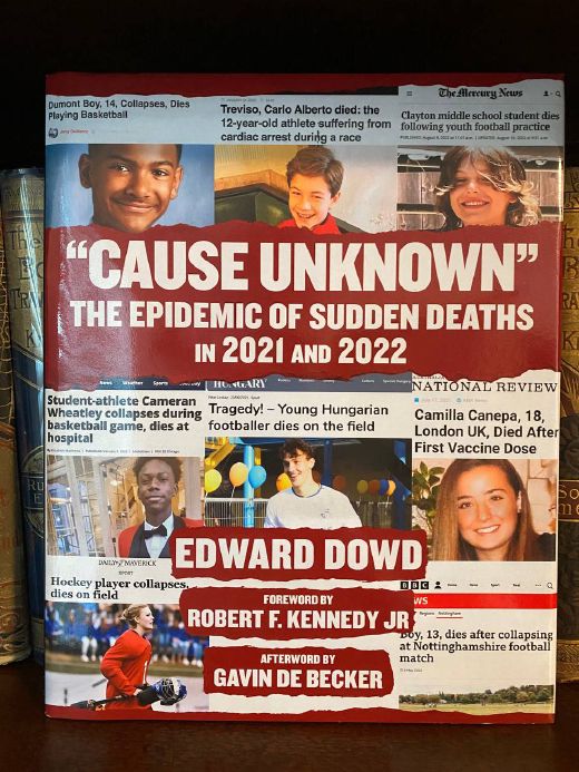 Cover of Drew's copy of "Cause Unknown"