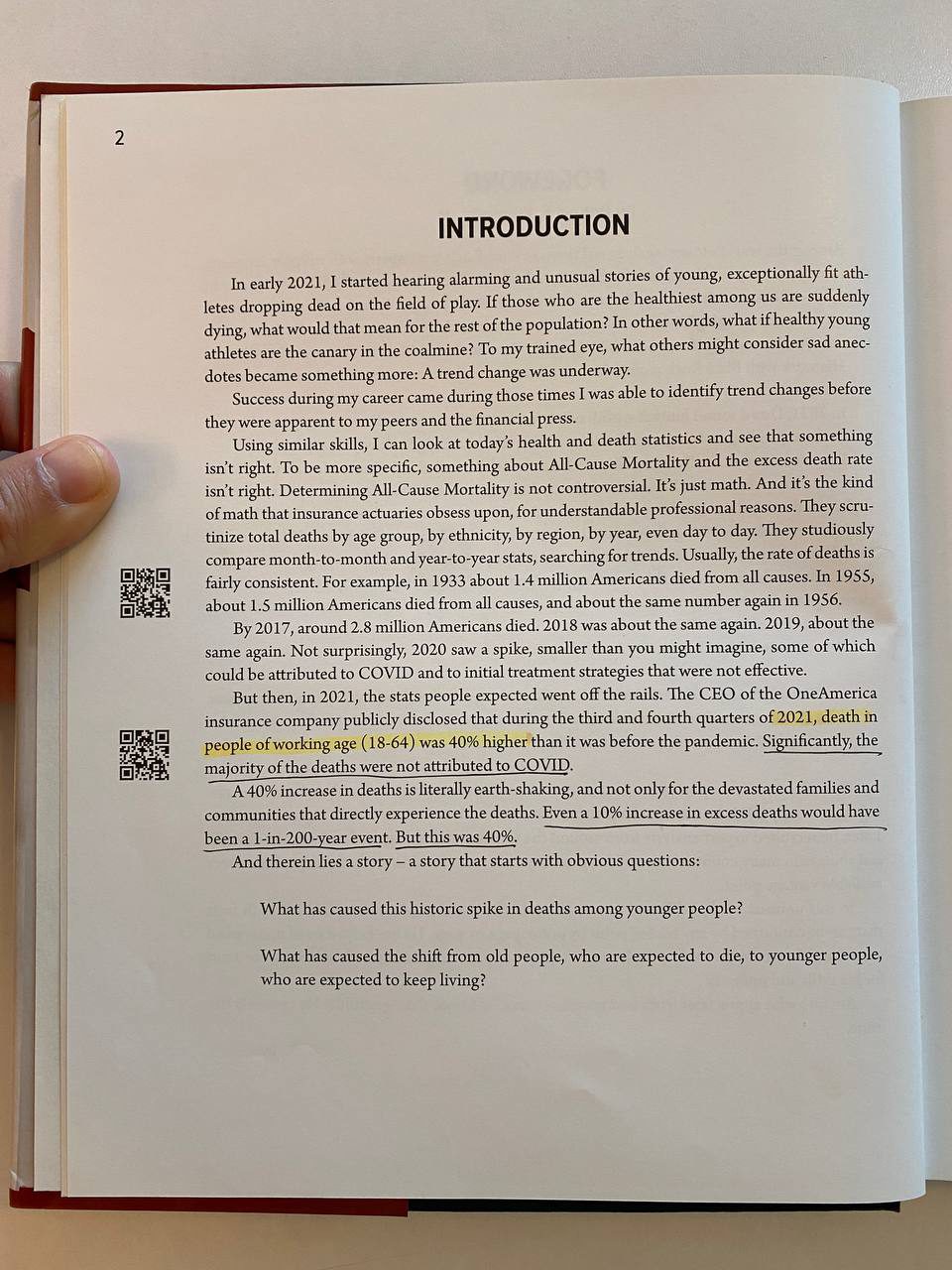 Physical detail of Drew's copy of "Cause Unknown"