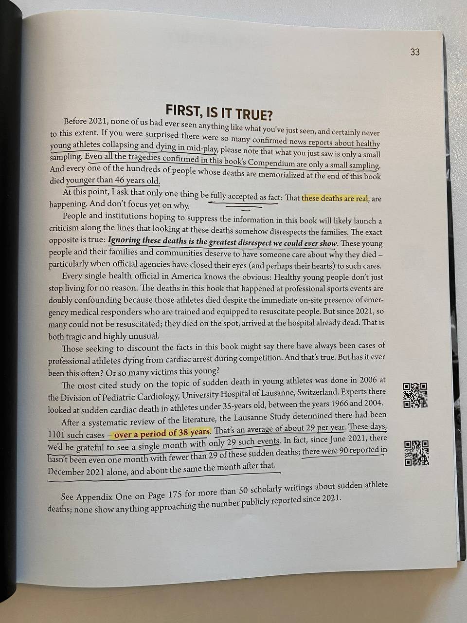 Physical detail of Drew's copy of "Cause Unknown"