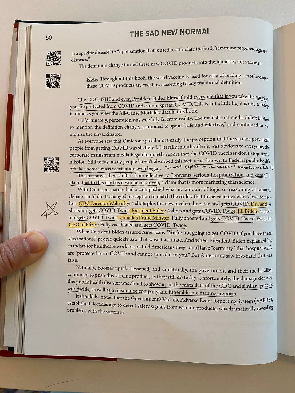 Physical detail of Drew's copy of "Cause Unknown"