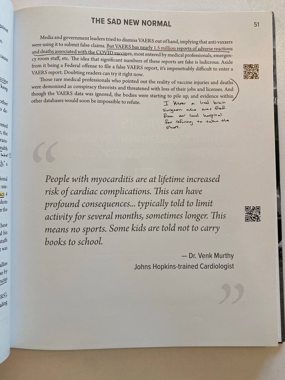 Physical detail of Drew's copy of "Cause Unknown"