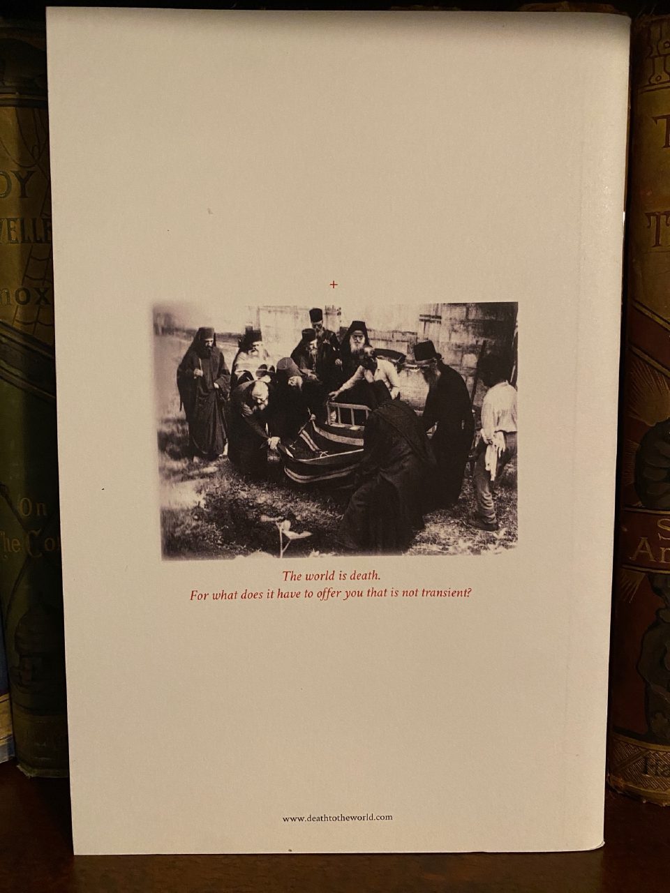 Back cover of Drew's copy of Death to the World: Awake, O Sleeper
