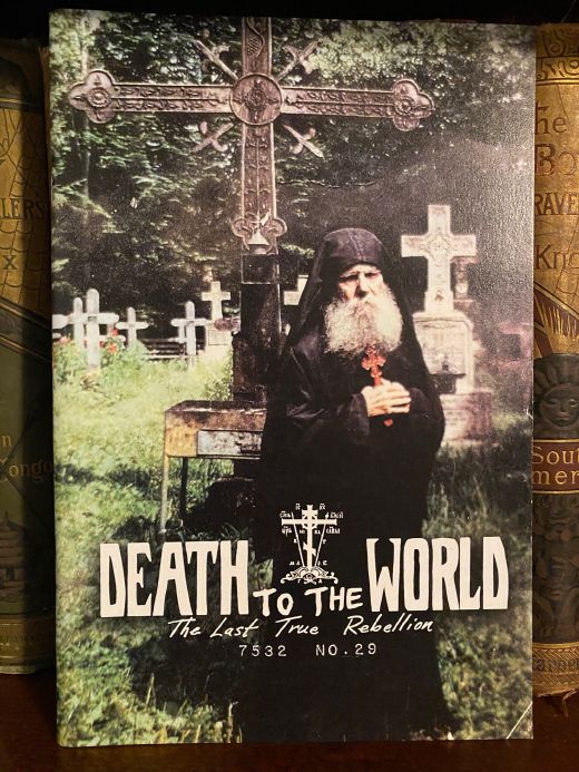 Cover of Drew's copy of Death to the World, No. 29