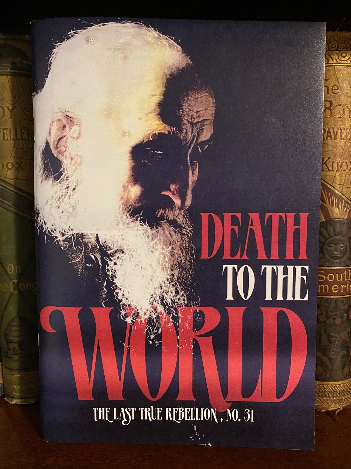 Cover of Drew's copy of Death to the World, No. 31