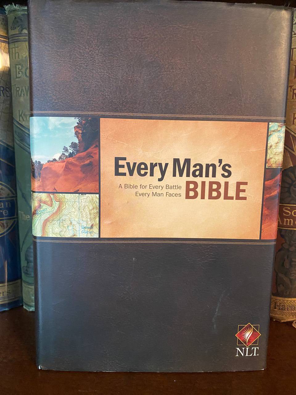 Cover of Drew's copy of Every Man's Bible