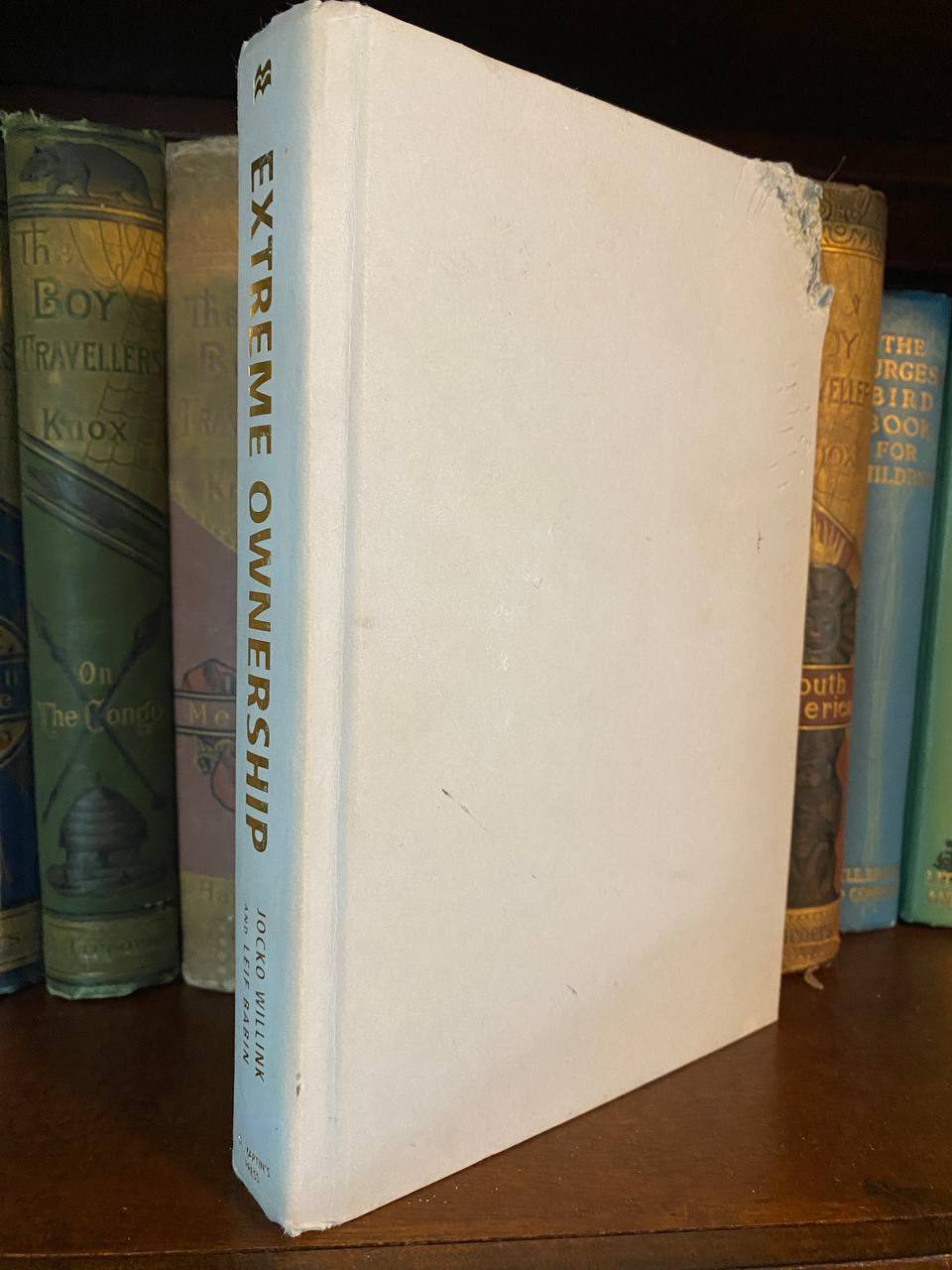 Cover of Drew's copy of Extreme Ownership