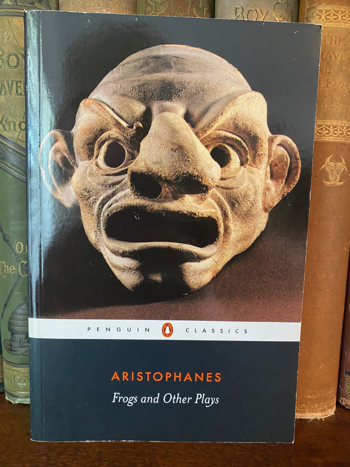 Cover of Drew's copy of Frogs and Other Plays