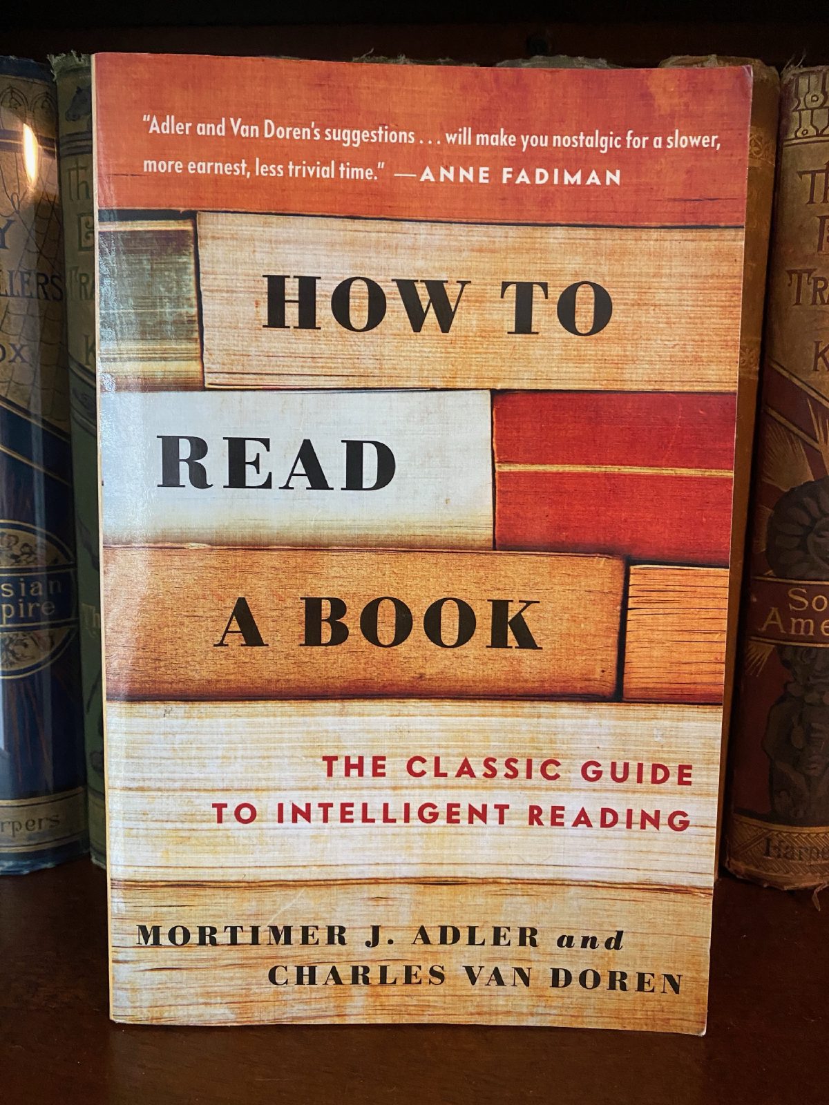 Cover of Drew's copy of How to Read a Book