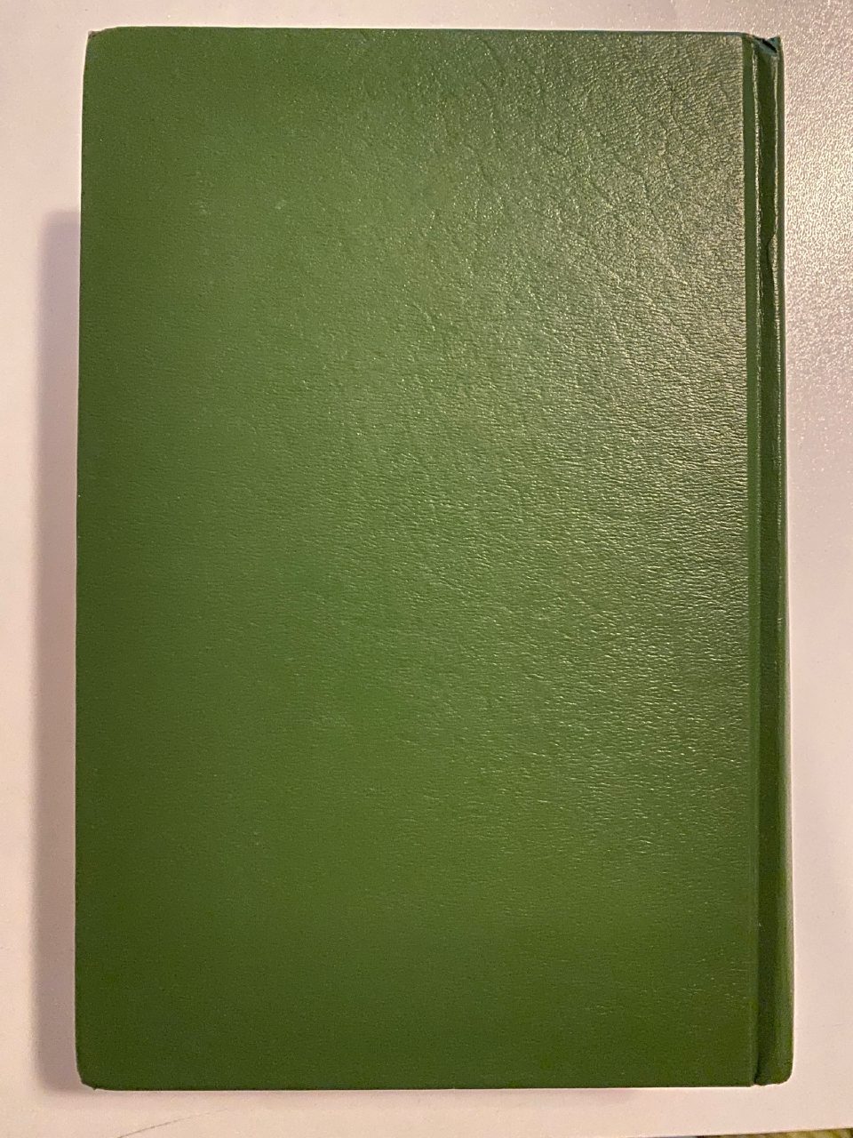 Back cover of Drew's copy of Isaiah Through the Ages