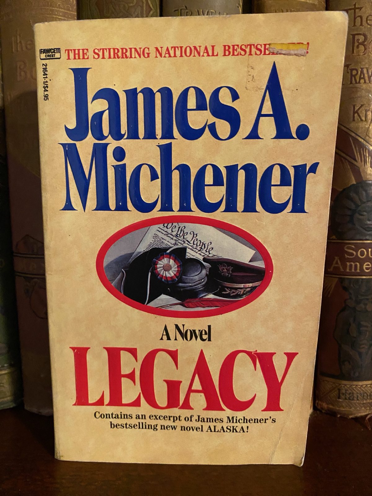 Cover of Drew's copy of Legacy