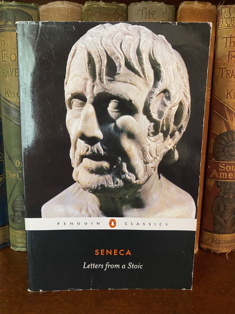Front cover of Drew's copy of Letters from a Stoic