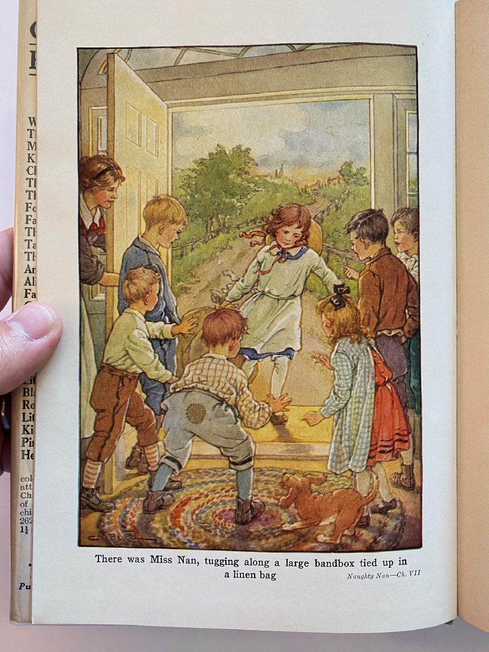 Interior or edition detail of Drew's copy of Little Men