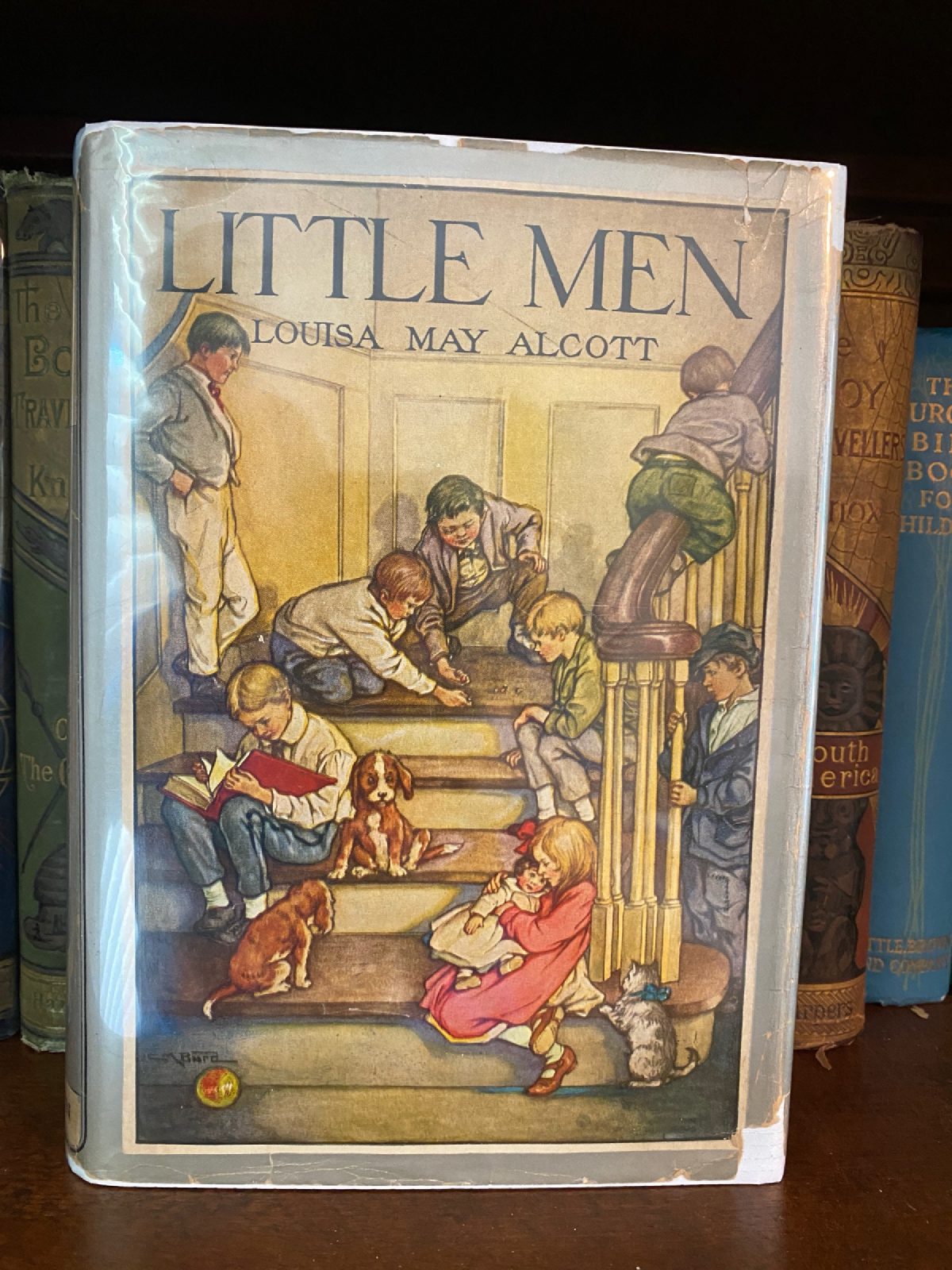 Cover of Drew's copy of Little Men