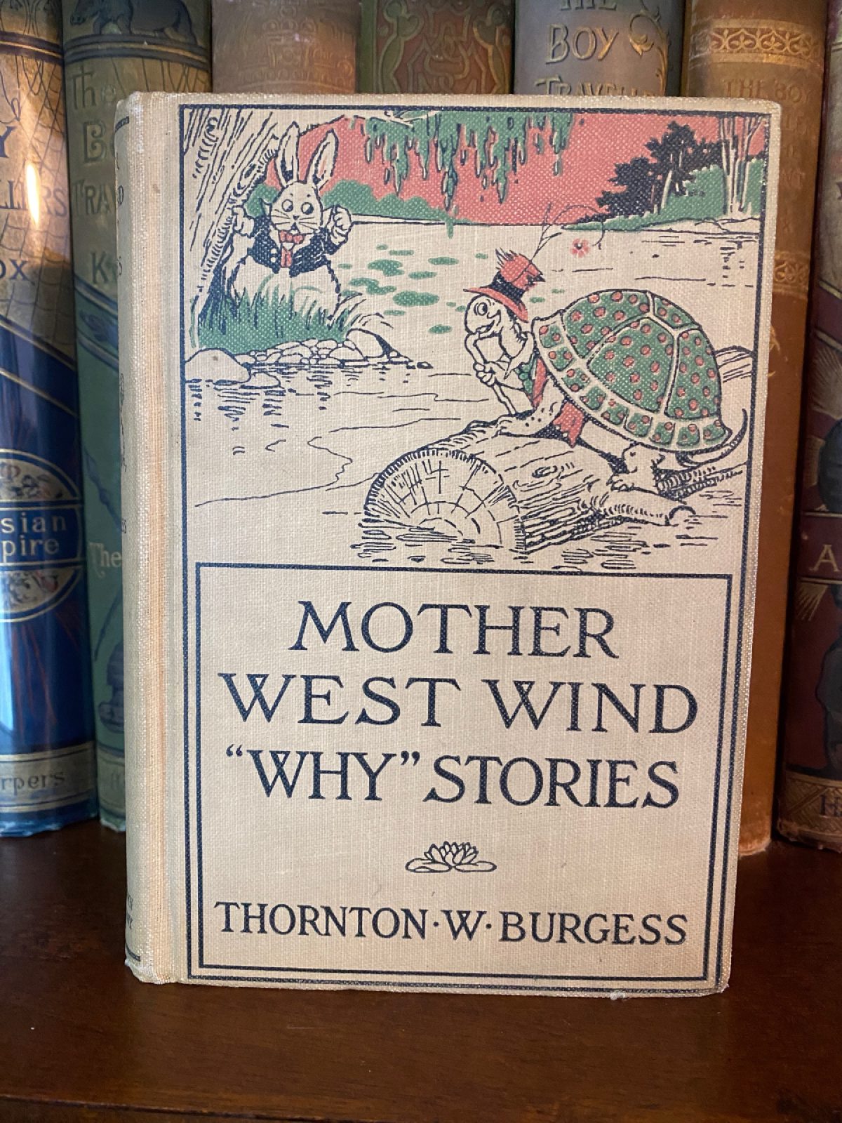 Cover of Drew's copy of Mother West Wind “Why” Stories