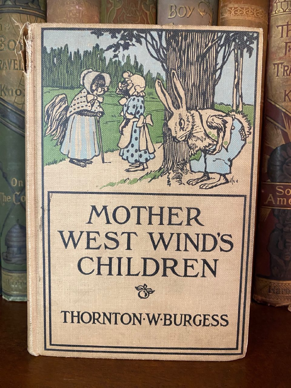 Front cover of Drew's copy of Mother West Wind’s Children