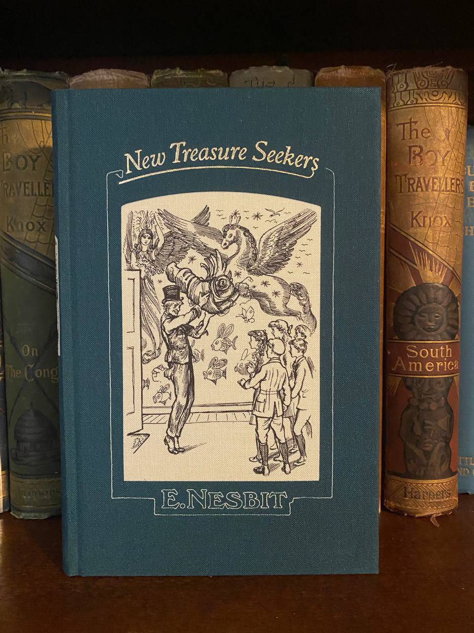 Cover of Drew's copy of New Treasure Seekers