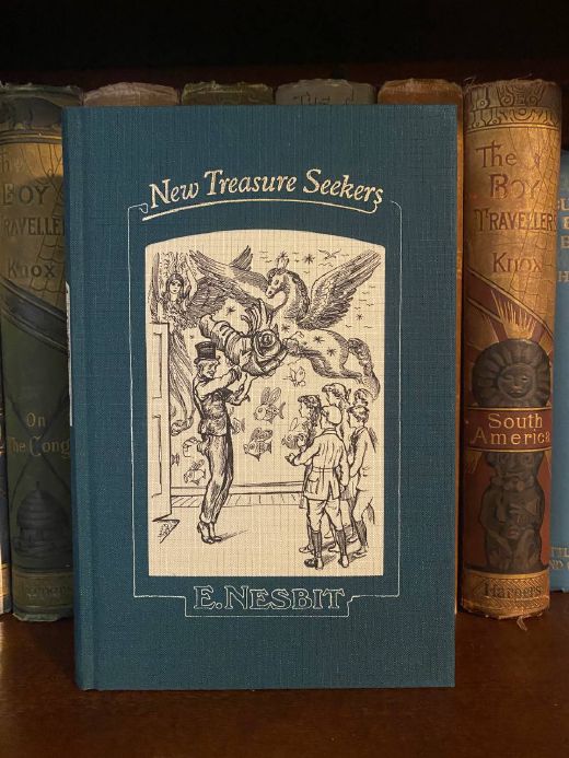 Cover of Drew's copy of New Treasure Seekers