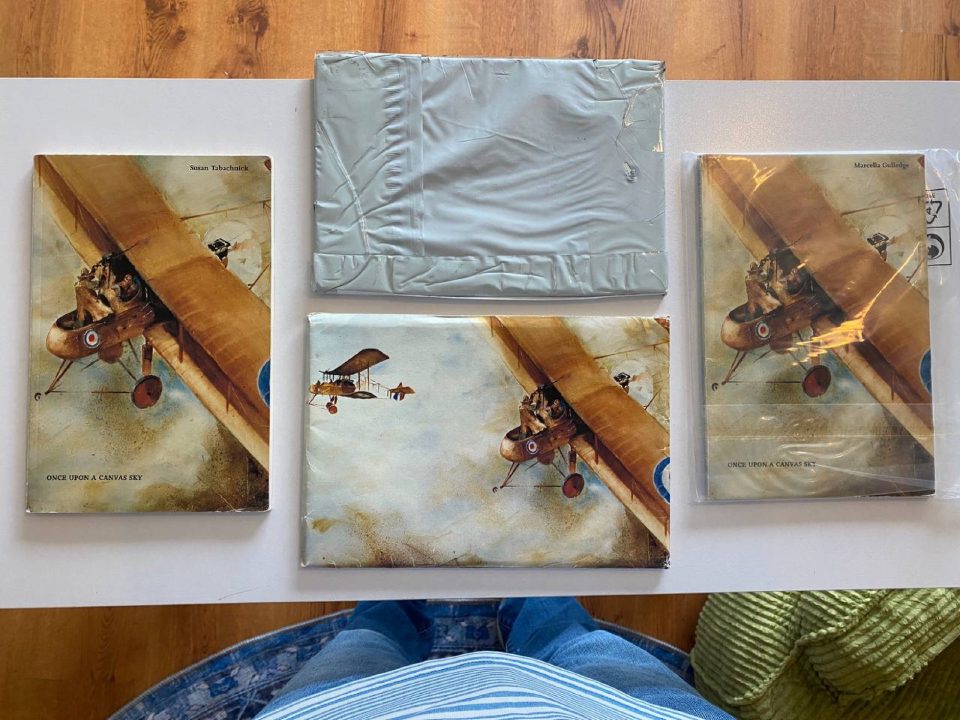 Copies in Drew's collection of Drew's copy of Once Upon a Canvas Sky