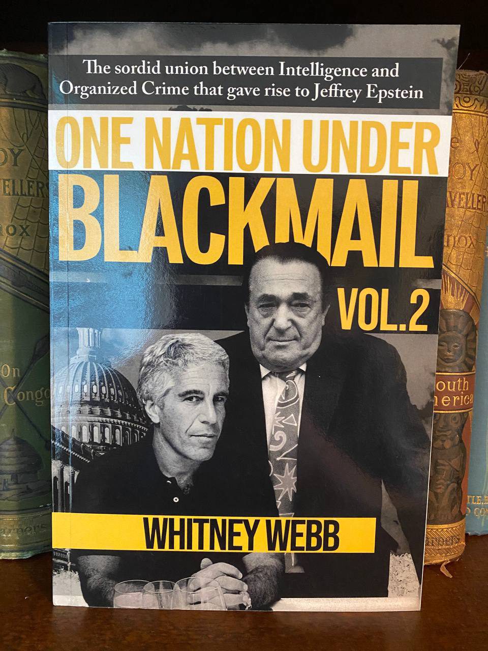 Cover of Drew's copy of One Nation Under Blackmail Vol. 2