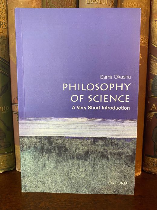 Cover of Drew's copy of Philosophy of Science: A Very Short Introduction