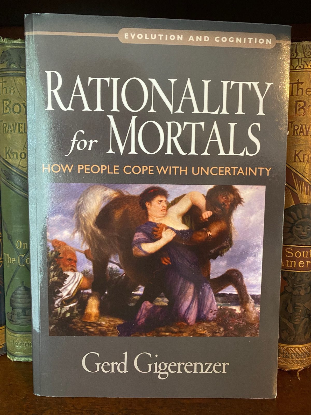 Cover of Drew's copy of Rationality for Mortals