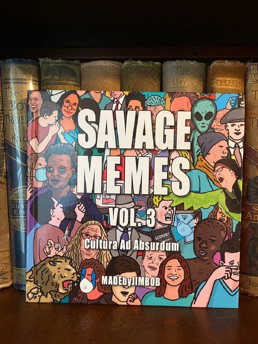 Cover of Drew's copy of Savage Memes Vol. 3