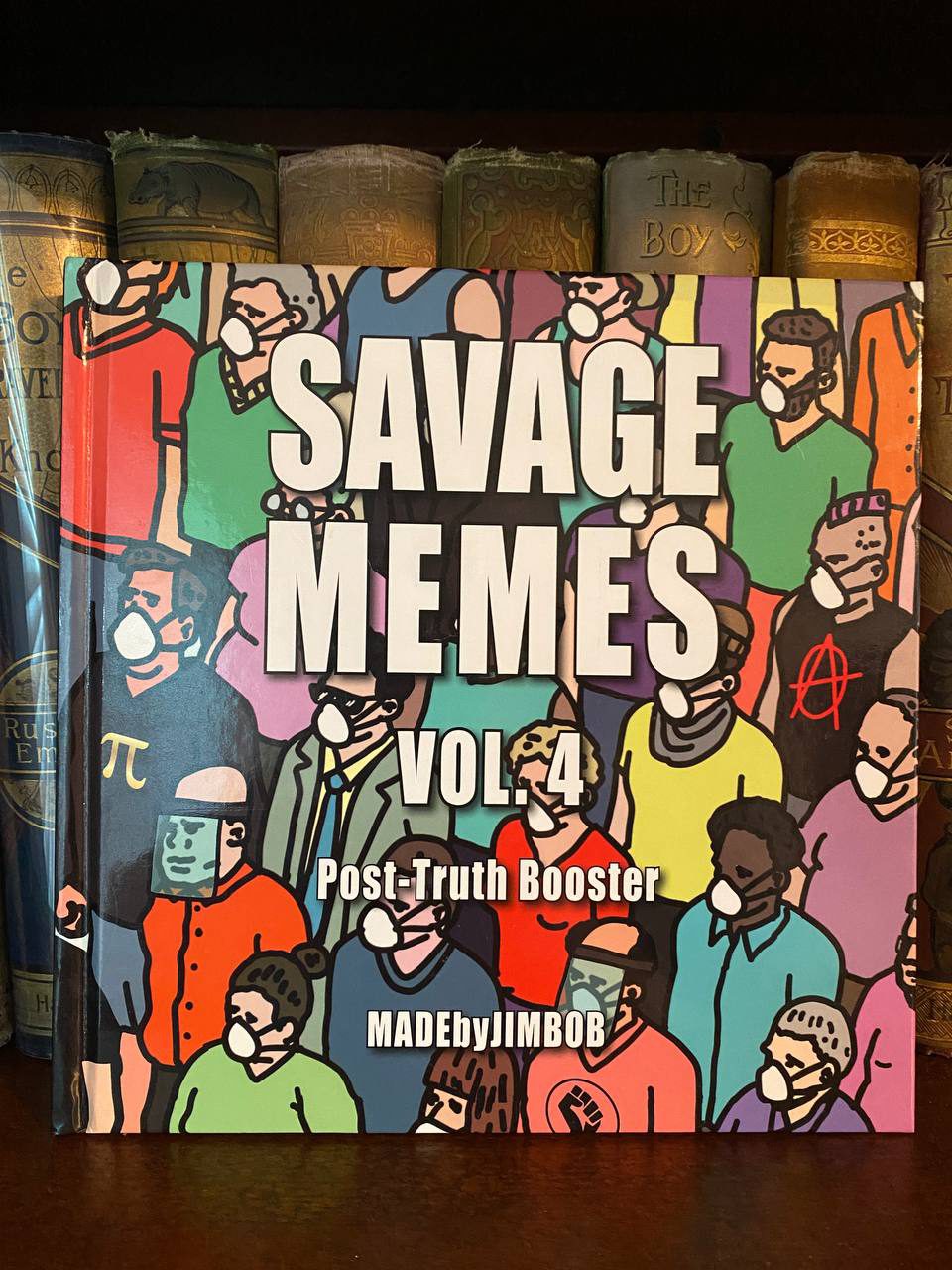 Cover of Drew's copy of Savage Memes Vol. 4
