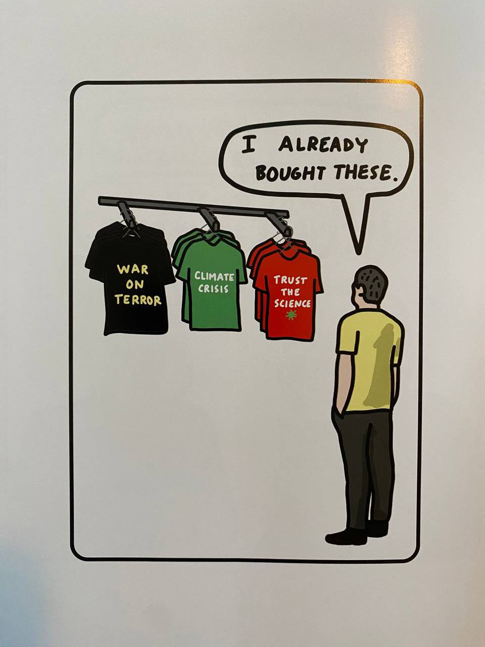 Physical detail of Drew's copy of Savage Memes Vol. 4