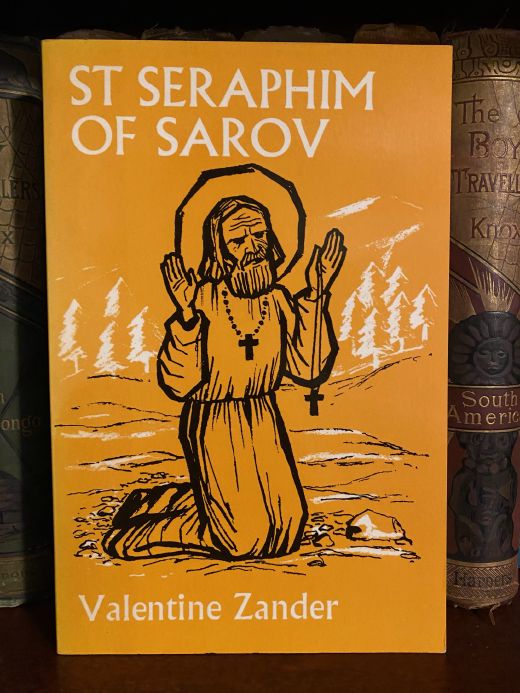 Cover of Drew's copy of St. Seraphim of Sarov