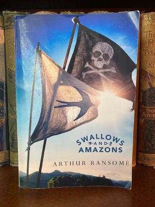 Cover of Drew's copy of Swallows and Amazons