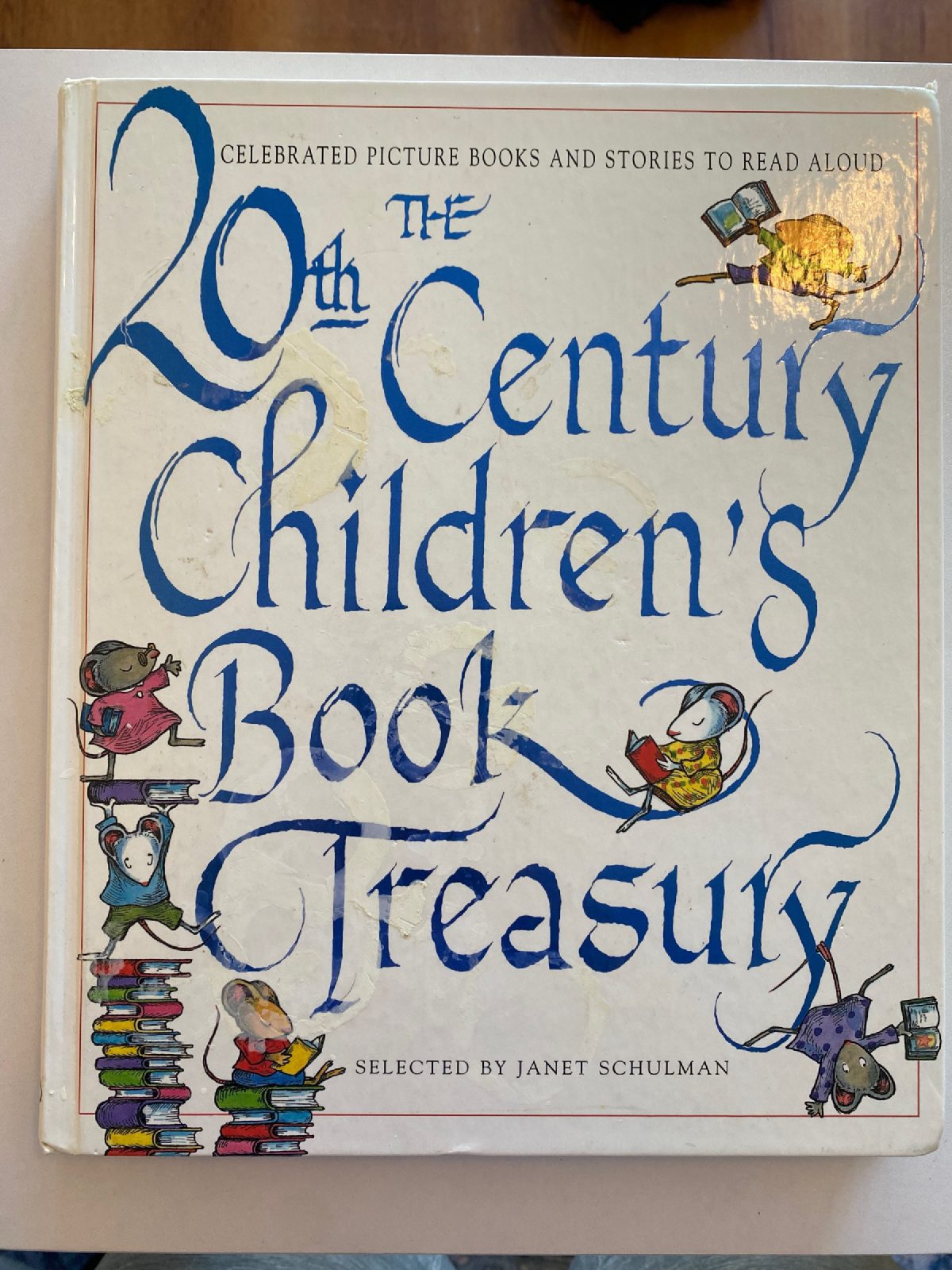 Cover of Drew's copy of The 20th-Century Children’s Book Treasury