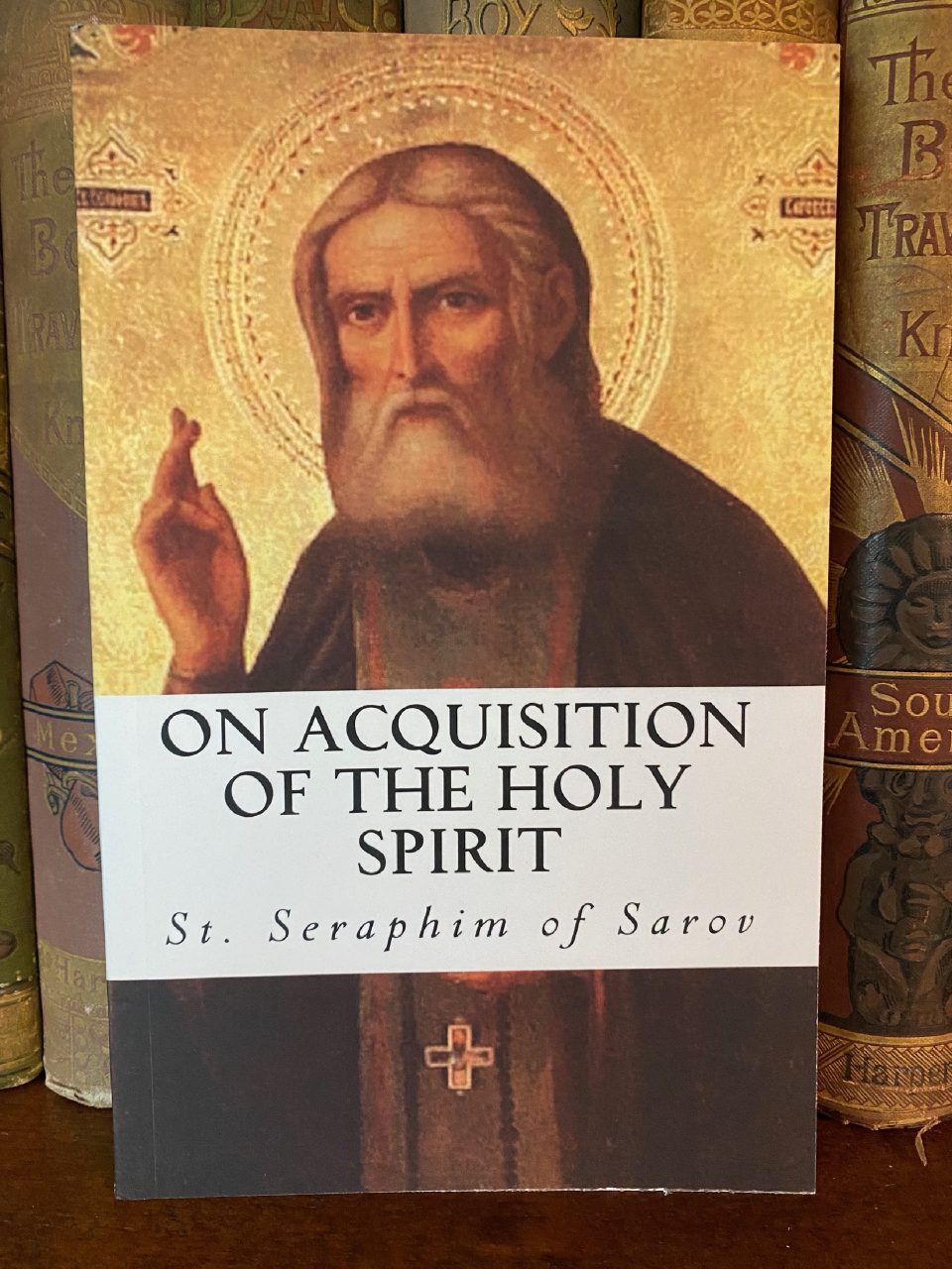 Front cover of Drew's copy of The Acquisition of the Holy Spirit