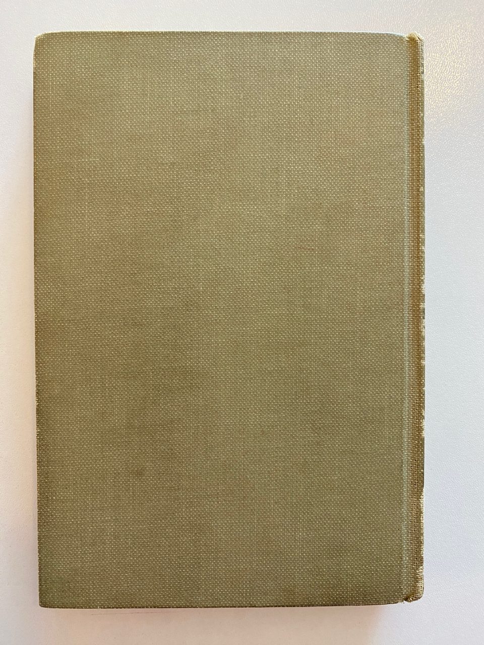 Back cover of Drew's copy of The Adventures of Bobby Coon