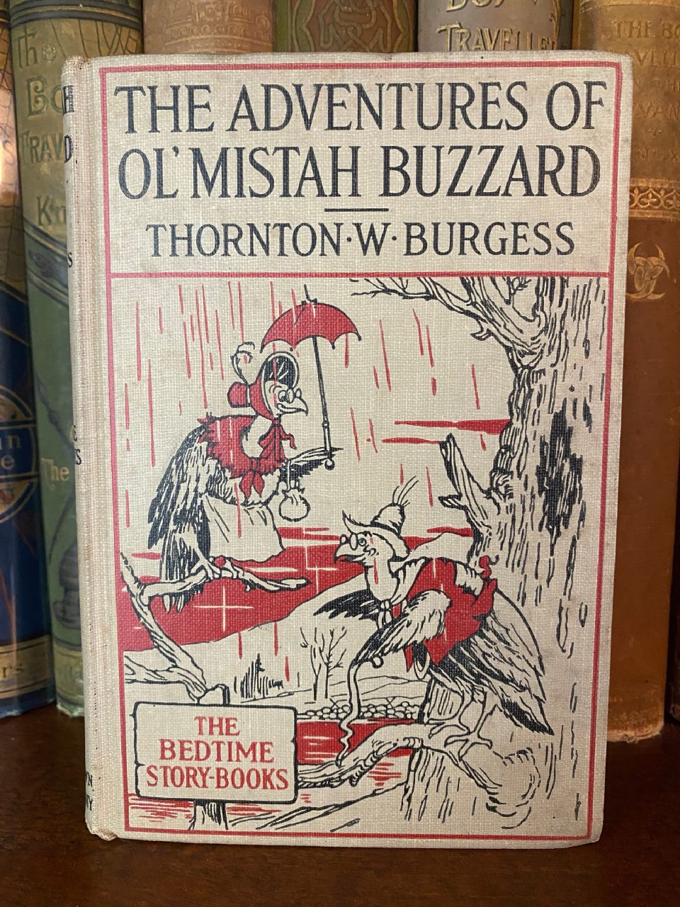 Front cover of Drew's copy of The Adventures of Ol’ Mistah Buzzard