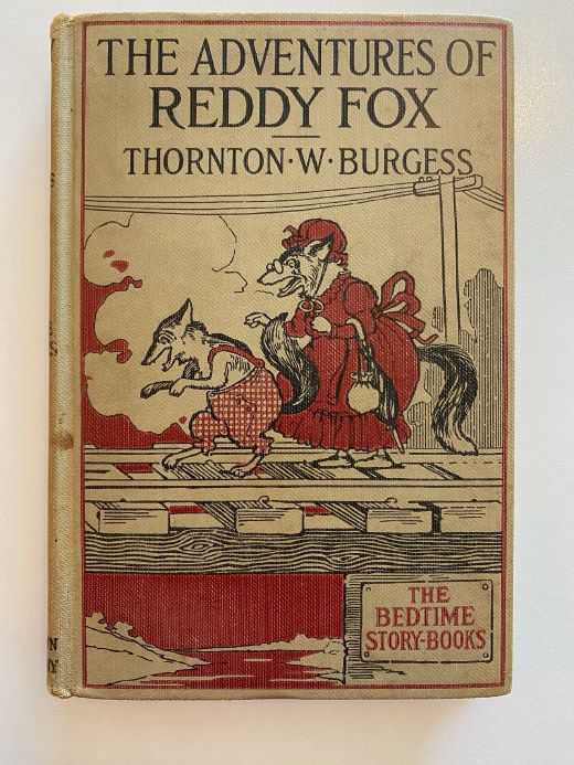 Cover of Drew's copy of The Adventures of Reddy Fox