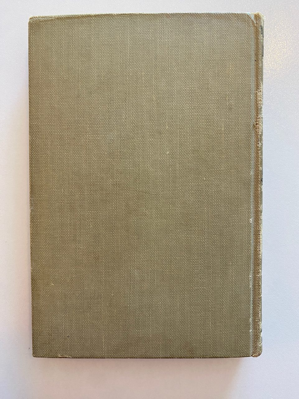 Back cover of Drew's copy of The Adventures of Unc’ Billy Possum