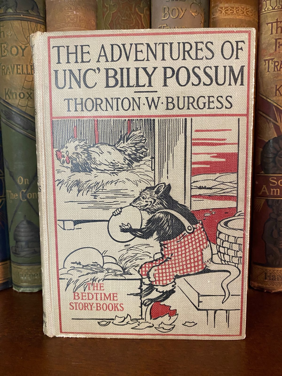 Cover of Drew's copy of The Adventures of Unc’ Billy Possum