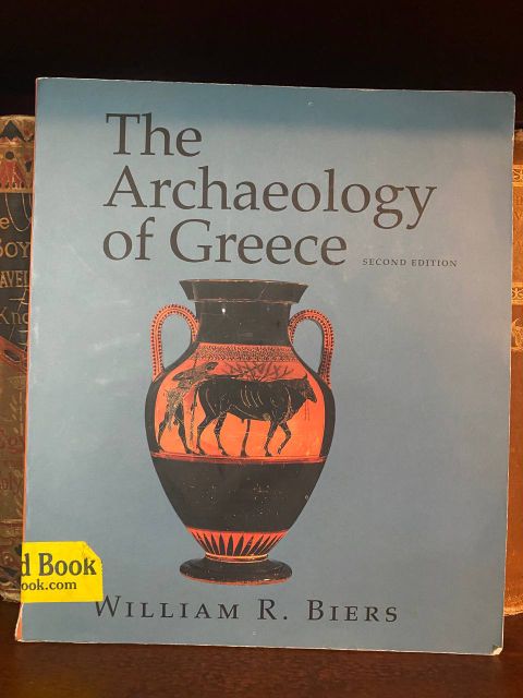 Cover of Drew's copy of The Archaeology of Greece