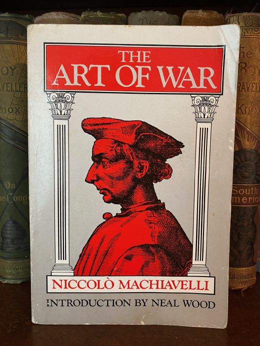 Cover of Drew's copy of The Art of War