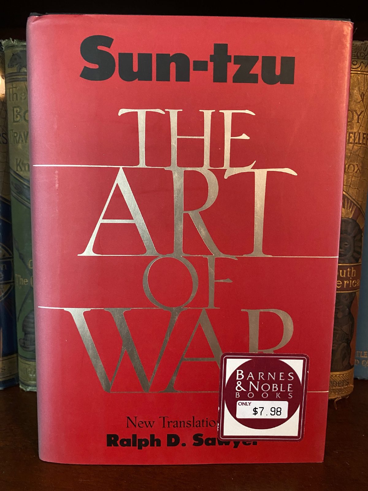 Cover of Drew's copy of The Art of War