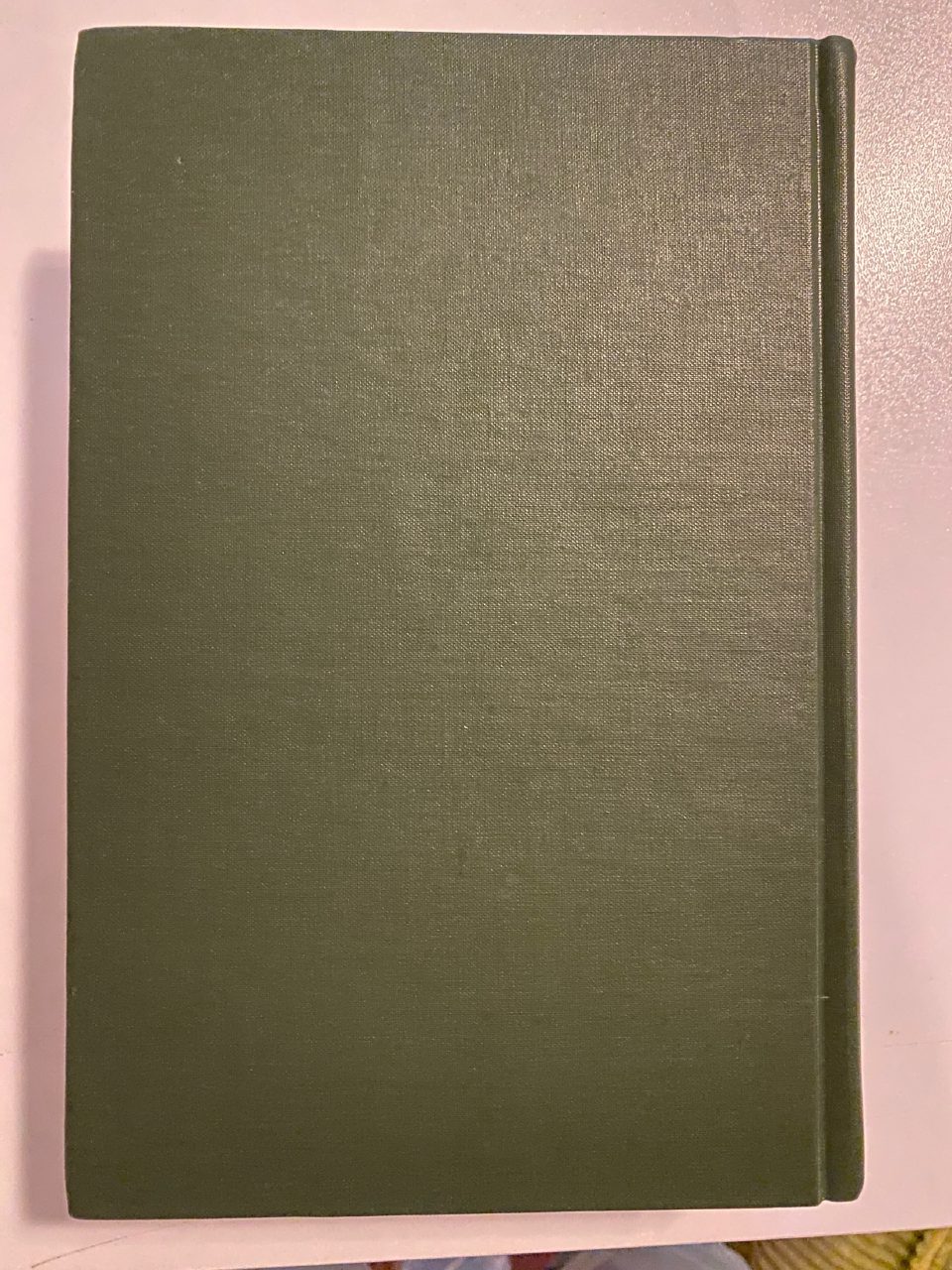 Back cover of Drew's copy of The Bible and the Holy Fathers for Orthodox Christians