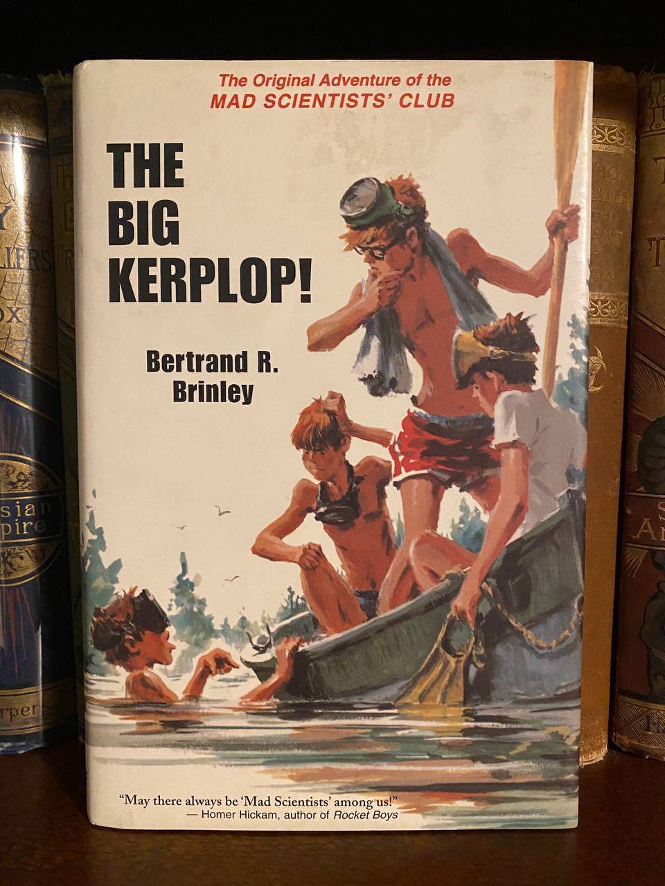 Cover of Drew's copy of The Big Kerplop!