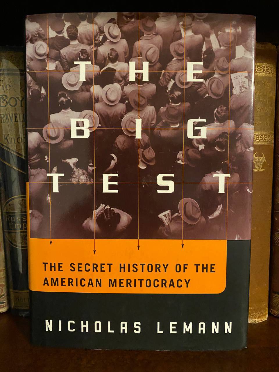 Cover of Drew's copy of The Big Test