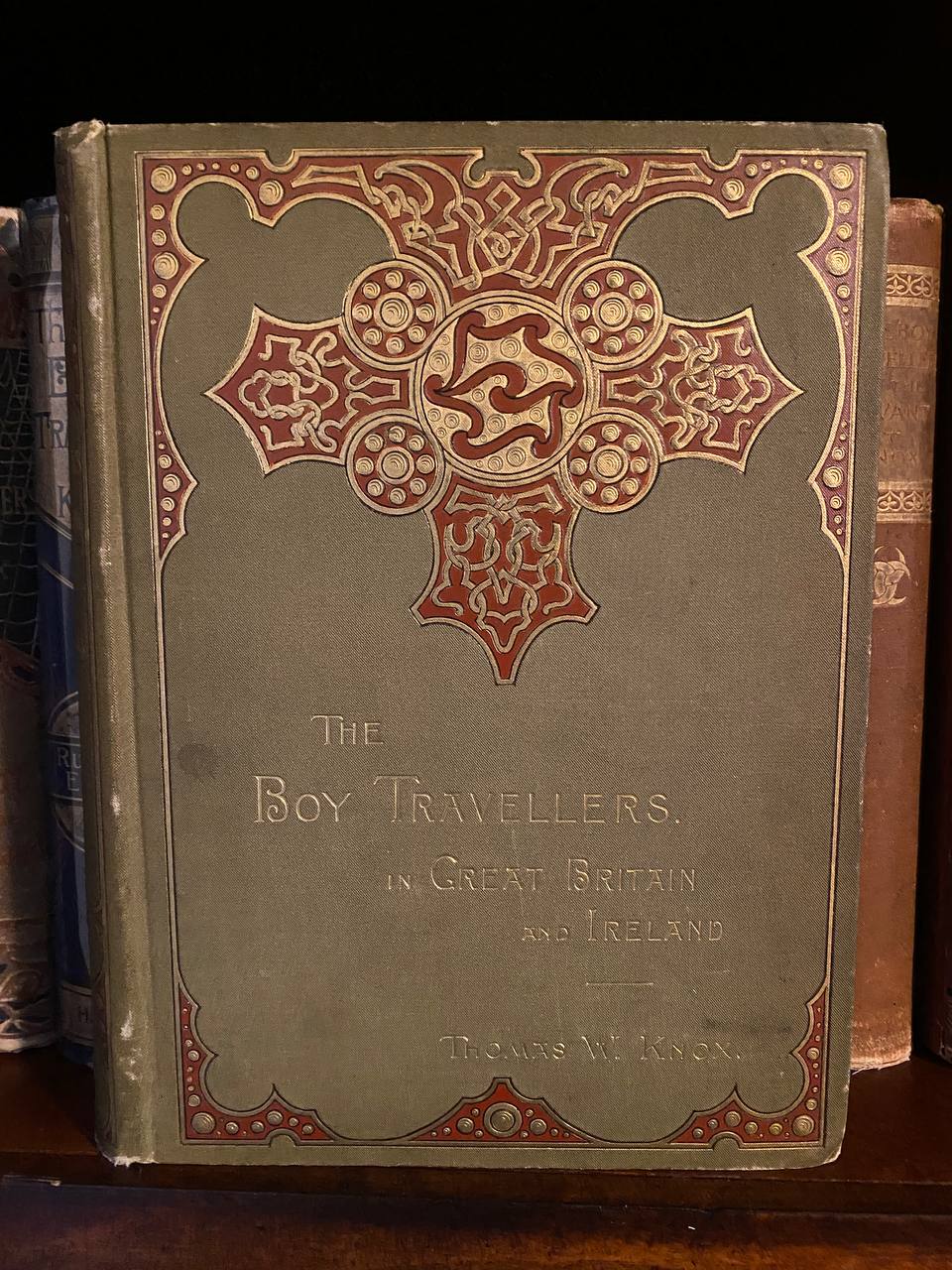Drew's copy of The Boy Travellers in Great Britain and Ireland