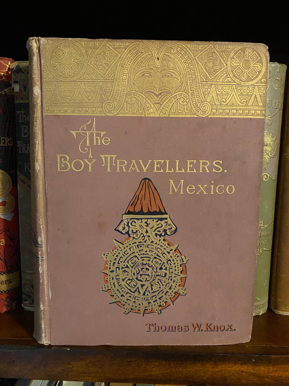 Drew's copy of The Boy Travellers in Mexico