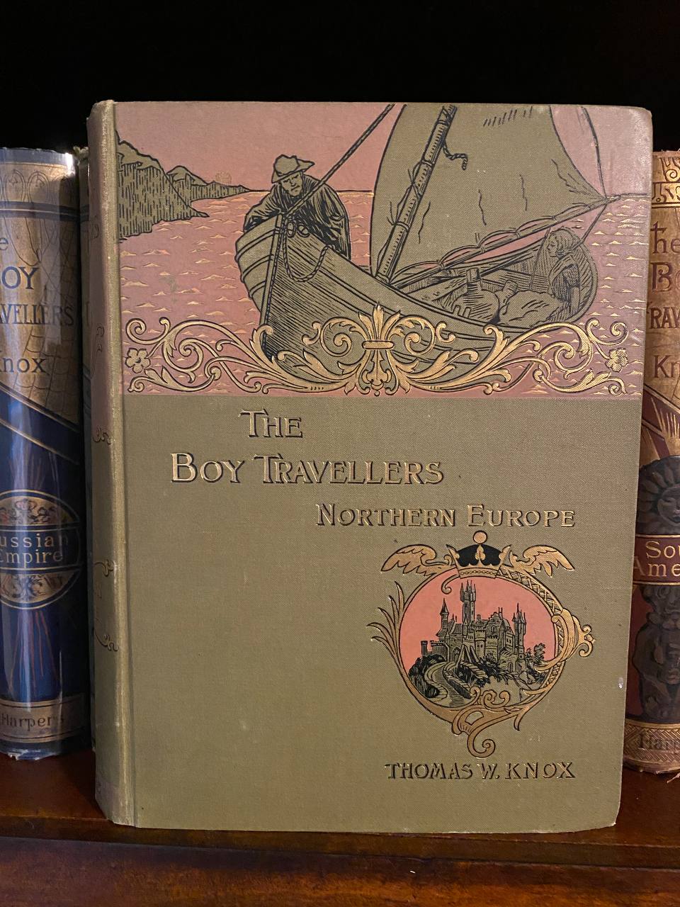 Drew's copy of The Boy Travellers in Northern Europe